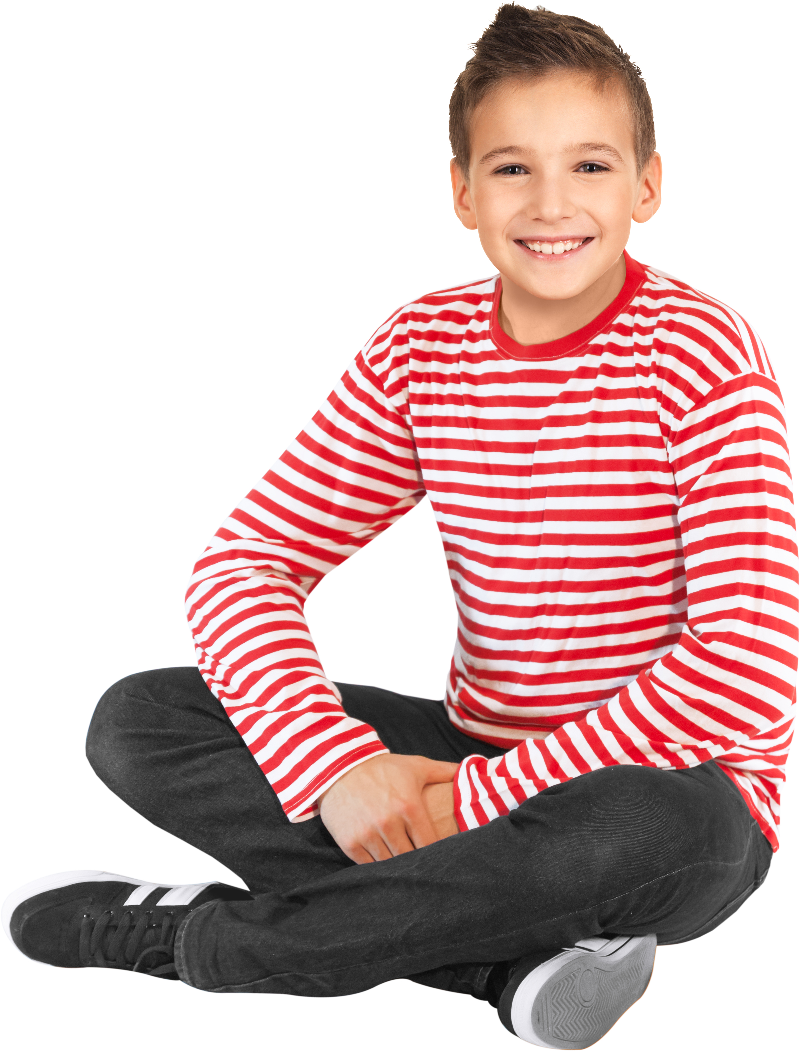 Ringelshirt Kinder langarm mit Stetch