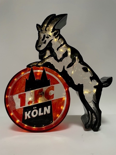 1.FC Köln Lampe Aufsteller