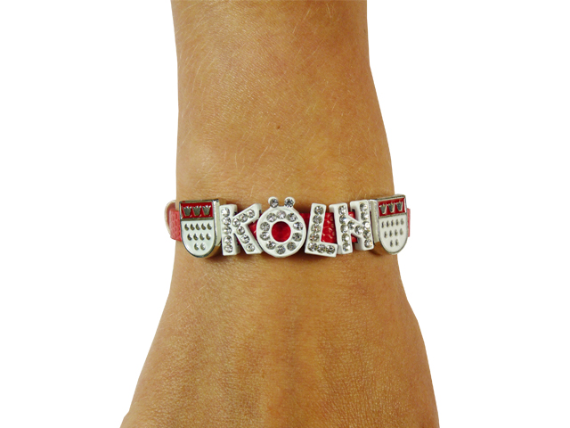Armband Köln, rot