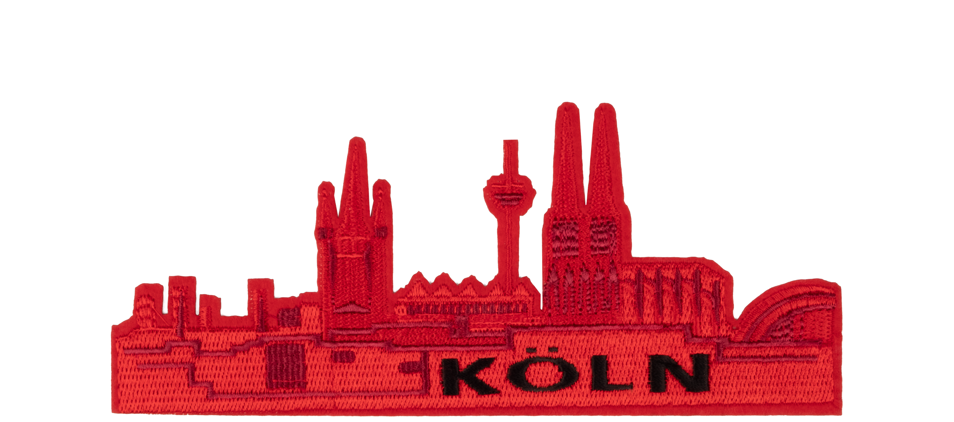 Bügelbild Kölner Skyline (mittel)