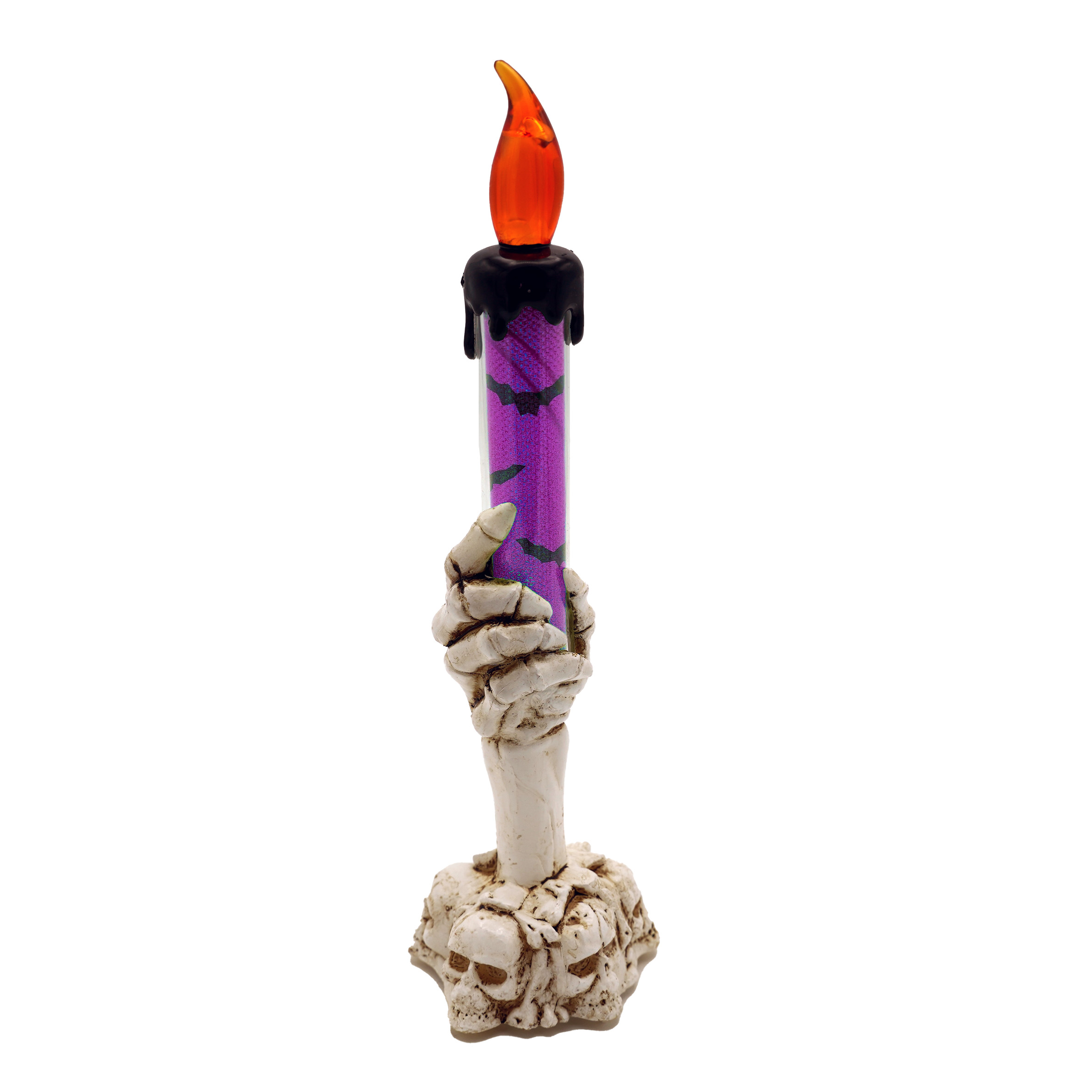 Halloween Dekokerze, LED, 6x21,5cm