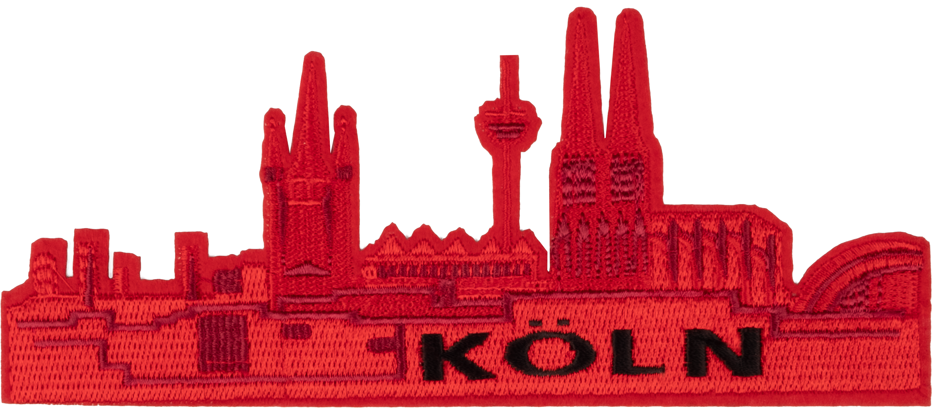 Bügelbild Kölner Skyline (groß)