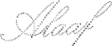 Alaaf Schriftzug silber