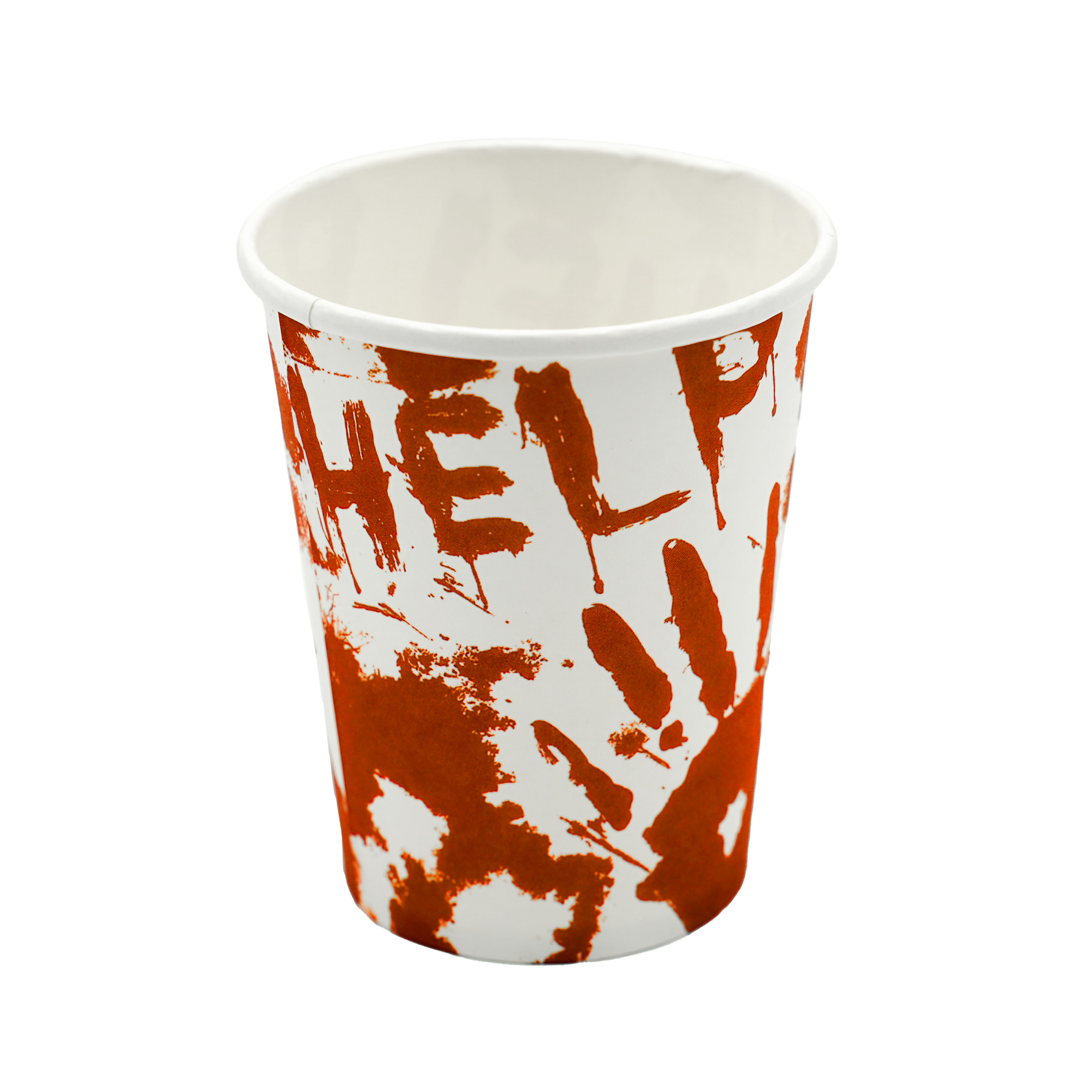 Pappbecher "HELP", 250ml