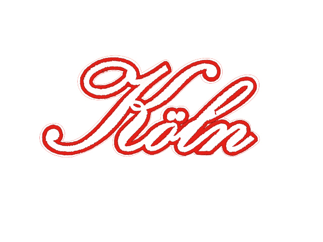 Bügelbild Schriftzug "Köln" groß