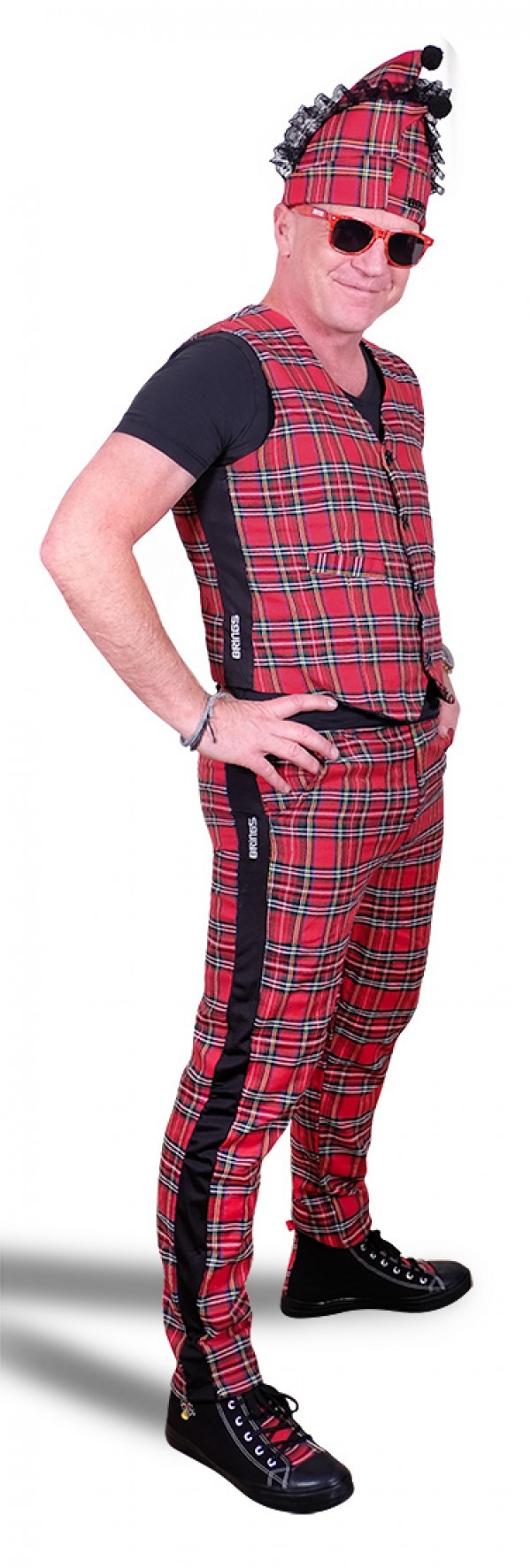 BRINGS Weste Karo XS-4XL