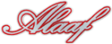 Schriftzug Alaaf rot/schwarz klein