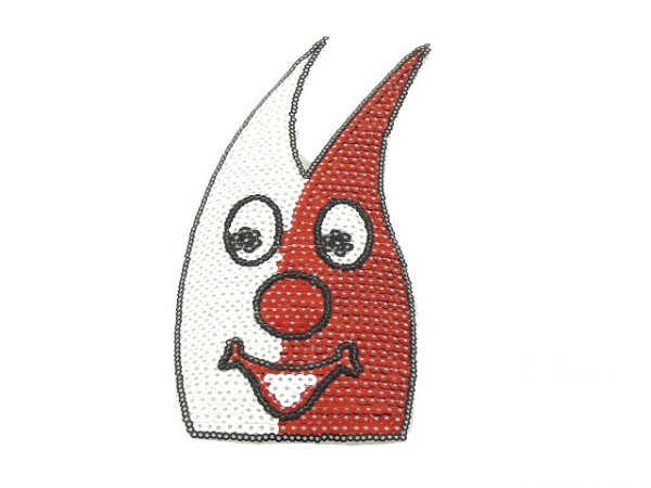 Paillettenbügelbild Dom