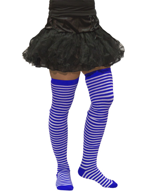 Damen Ringel Overknee