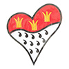 Herz Wappen groß