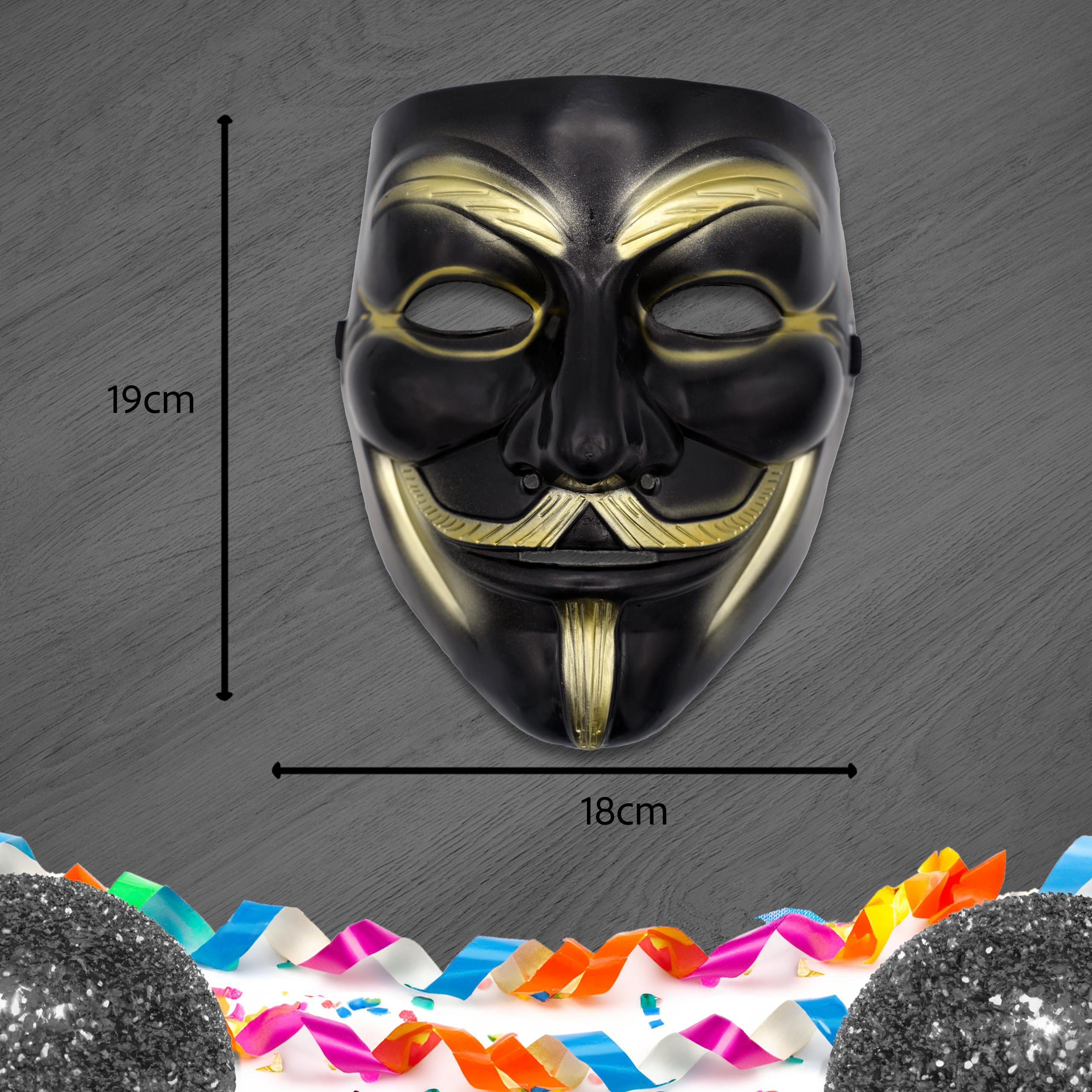 Masken mit verschiedenen Designs, Halloween, Karneval, Kostüme