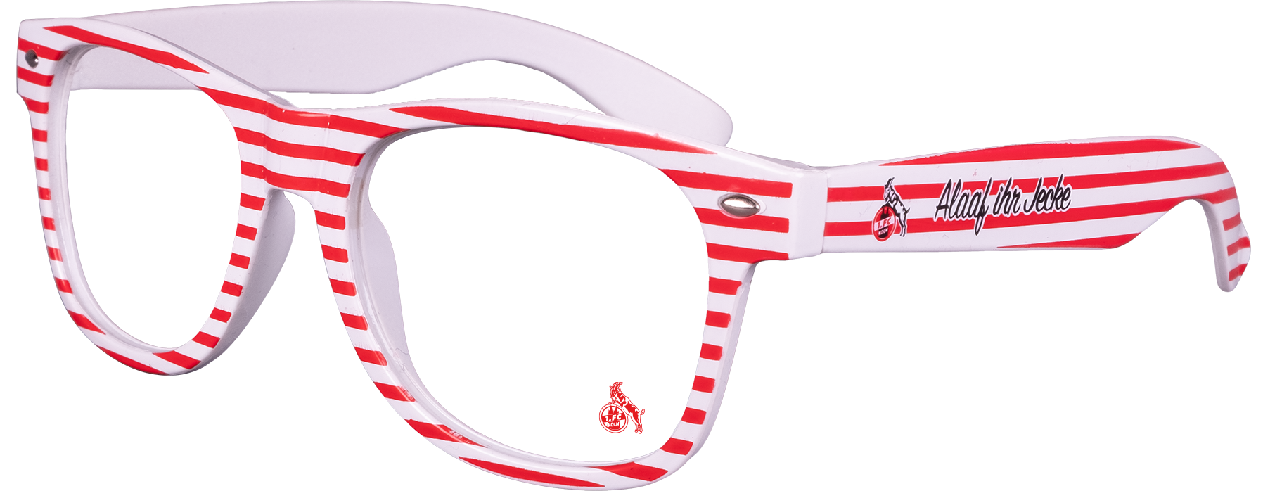 1. FC Köln Brille "Alaaf ihr Jecke"