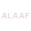 ALAAF Schriftzug silber/rot