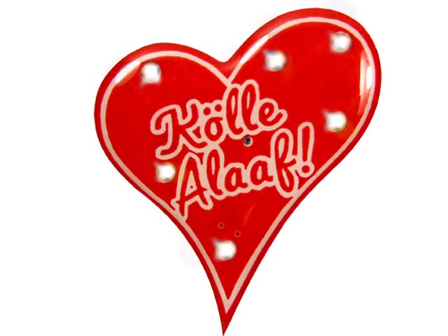 Blinky Herz Kölle Alaaf!