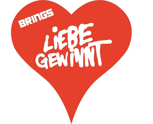 Flexfolie Brings "Liebe gewinnt" 9x9cm