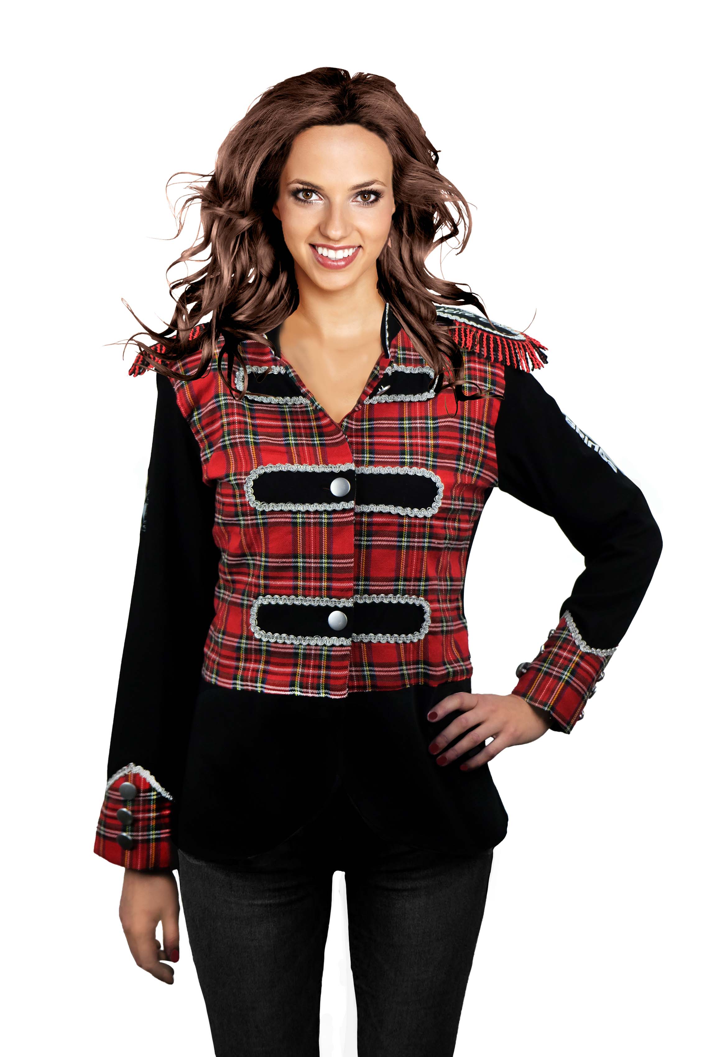 Brings Damen Frack karo Gr. XS bis 3XL