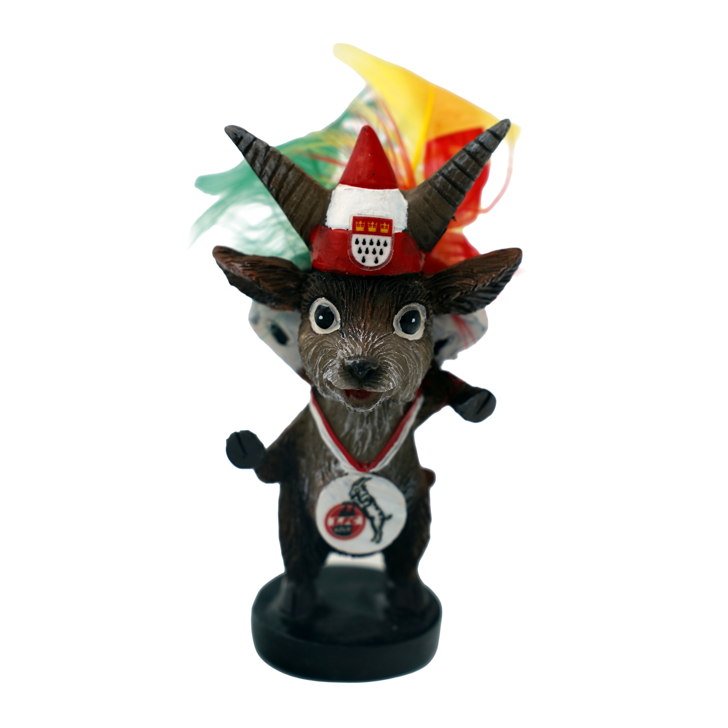 1. FC Köln Hennes Dreigestirn Figur Prinz
