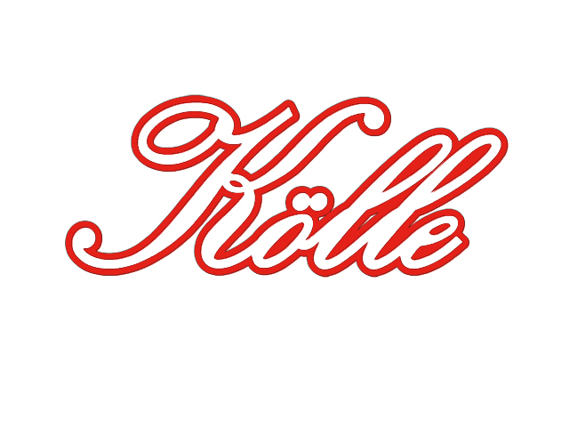 Bügelbild Schriftzug " Kölle " groß