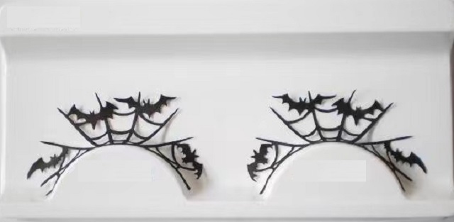 Dekorative Wimpern, Kunstwimpern Set, Halloween, Themenparties