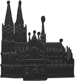 Dom schwarz groß