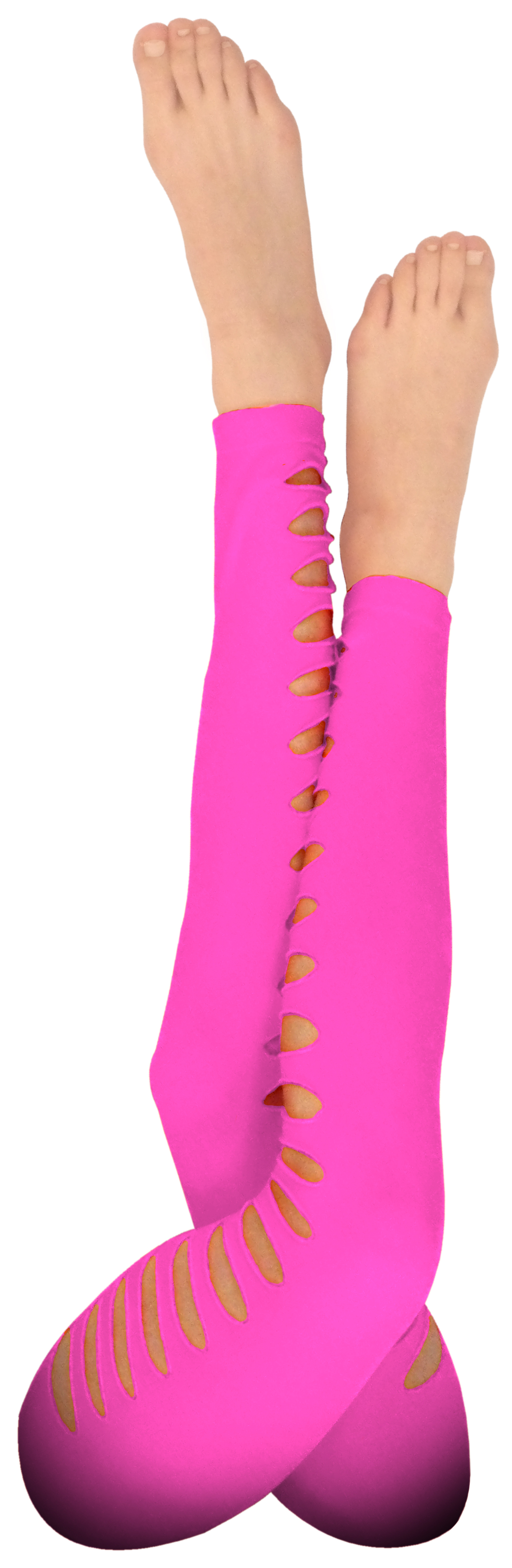Leggings mit Schlitzen