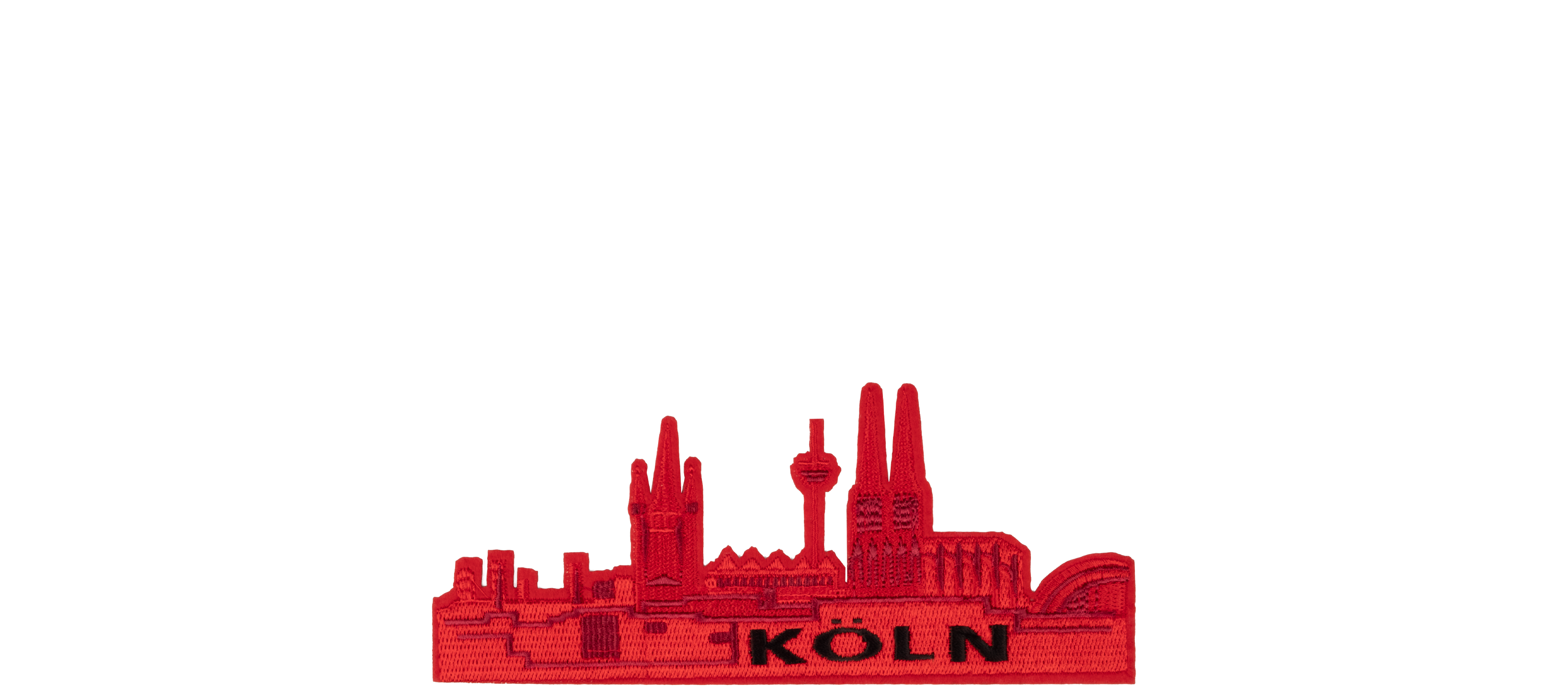 Bügelbild Kölner Skyline (klein)