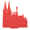Dom rot groß