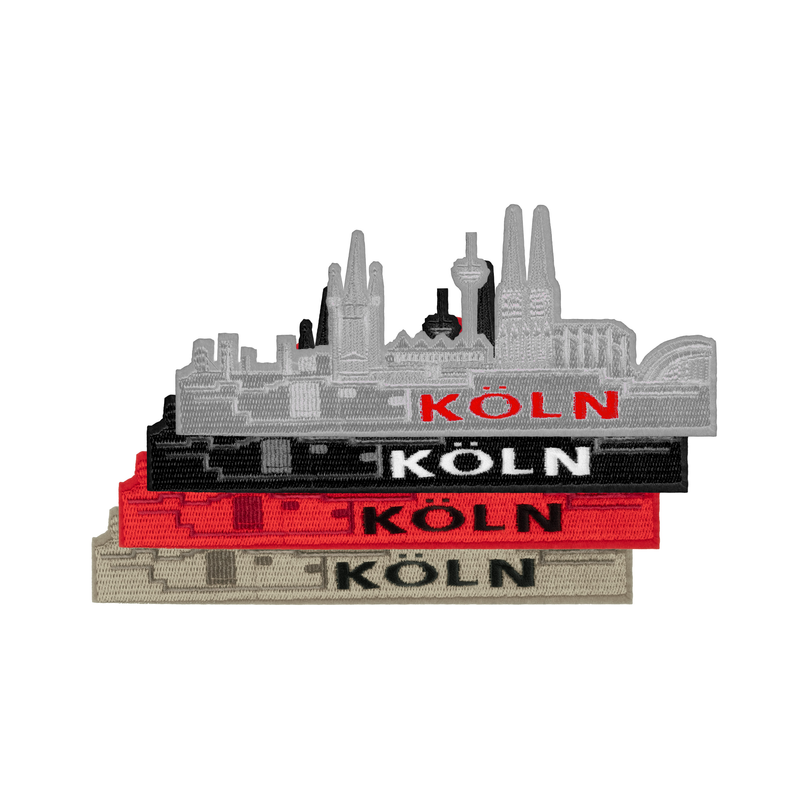 Bügelbild Kölner Skyline (mittel)