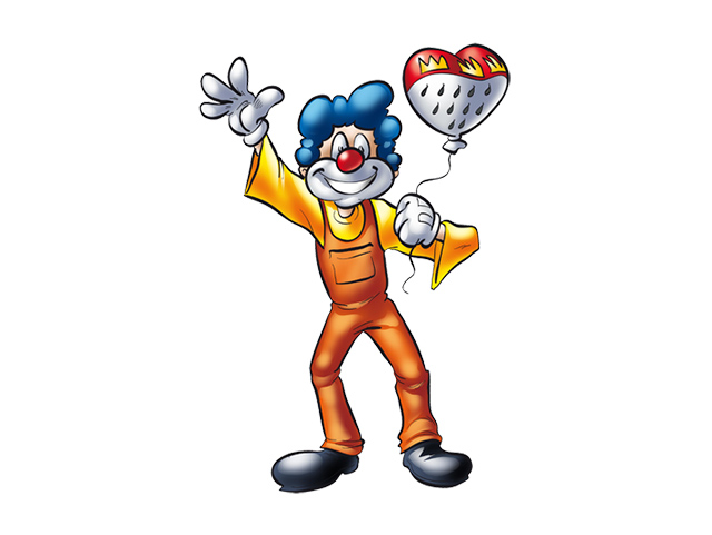 Flexfolie Clown 8,5x12cm