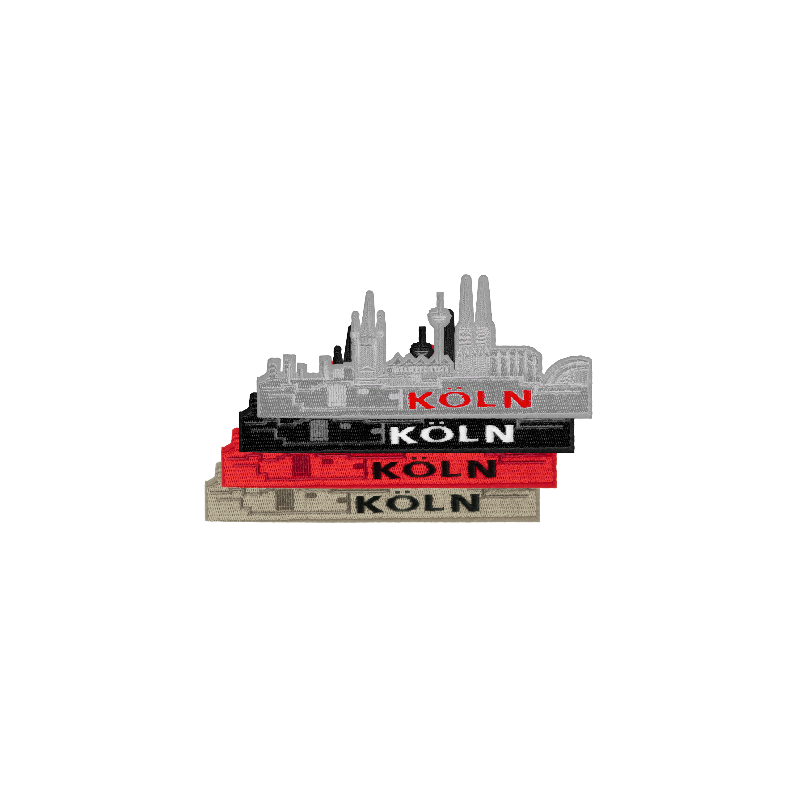 Bügelbild Kölner Skyline (klein)
