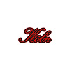 Schriftzug Köln rot/schwarz klein