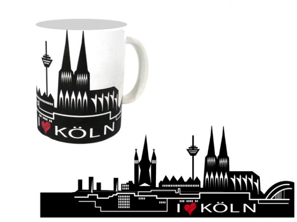 Tasse - Kölner Skyline