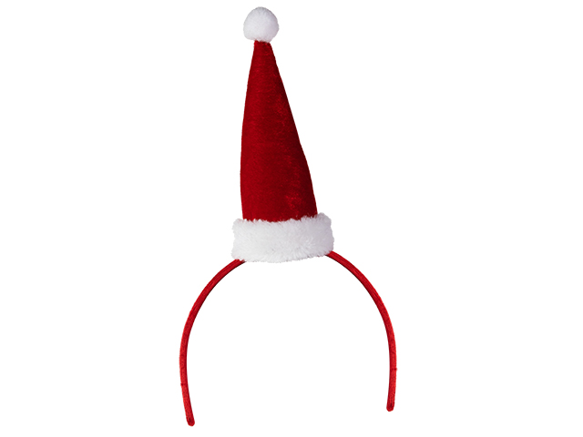 Haarreif Weihnachtsmütze