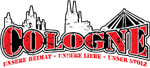 Cologne Wulst rot/schwarz klein