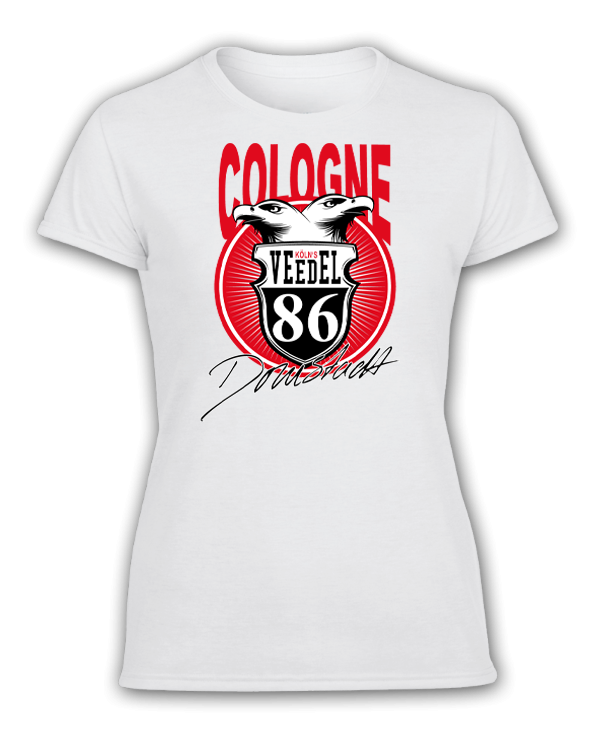 Damen T-Shirt 86 Veedel
