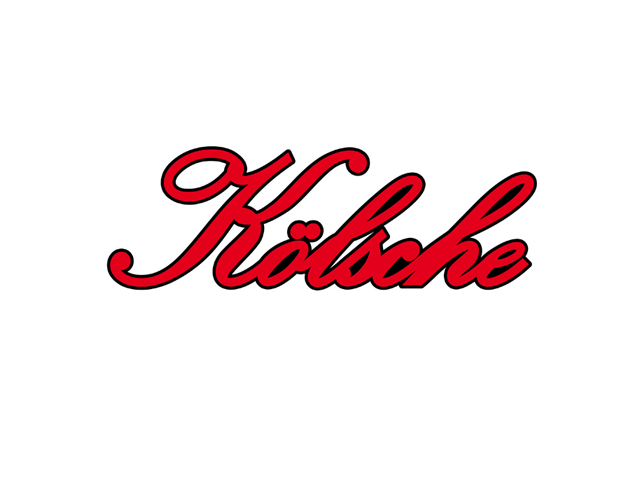 Bügelbild Schriftzug "Kölsche" klein