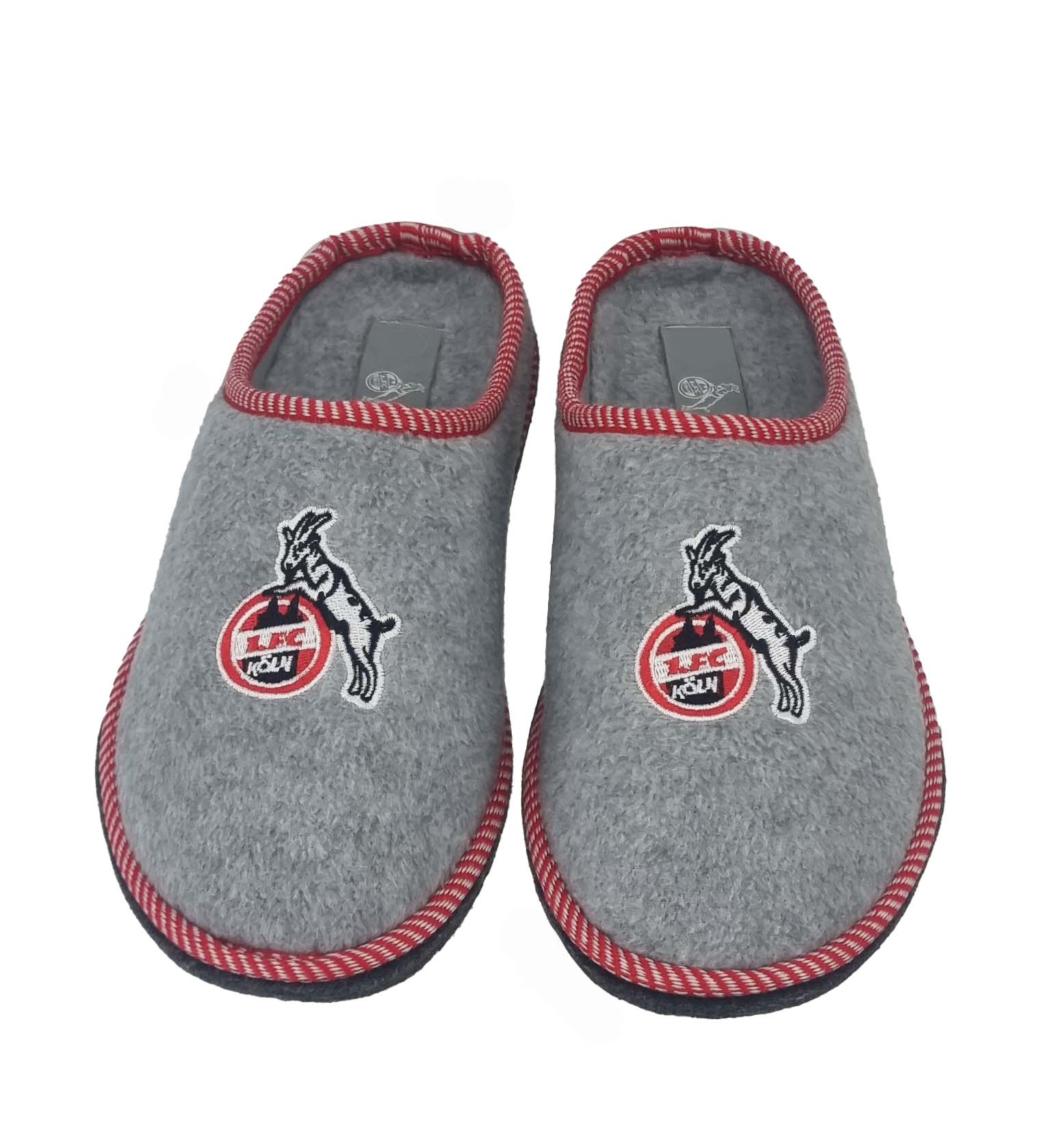 1. FC Köln Pantoffel Logo Gr. 36-47