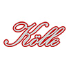 Schriftzug Kölle rot/weiß groß