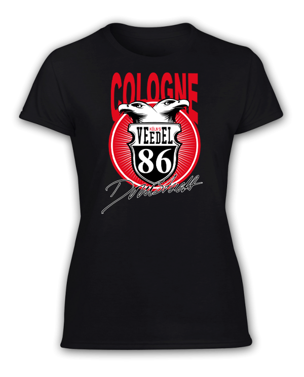 Damen T-Shirt 86 Veedel