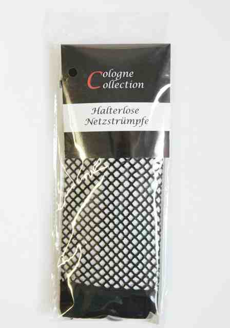 Netzstrümpfe halterlos schwarz