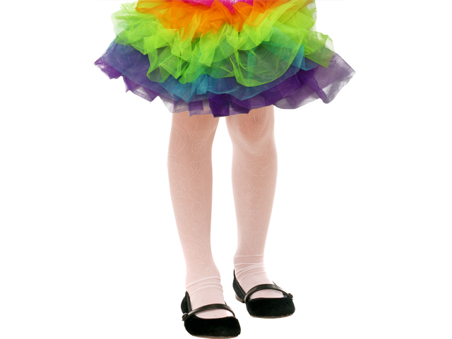 Kinder Petticoat bunt 34cm